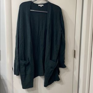 Super soft madewell open sweater